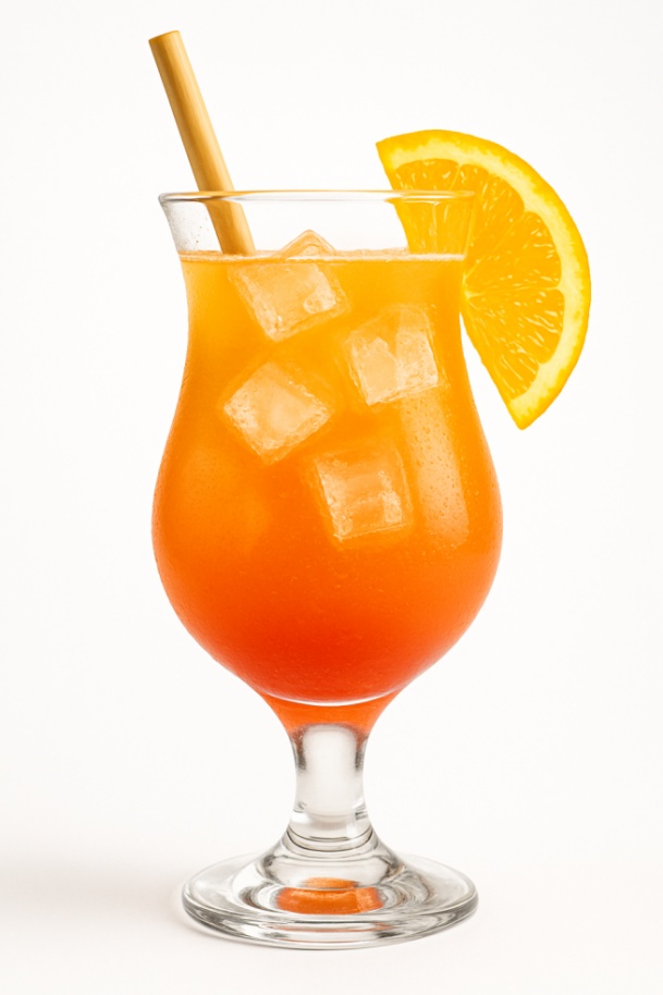 Koktel sa ekološkom lamčicom od trske